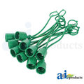 A & I Products Dust Cap, 1/2", Green  8" x4" x4" A-C211016